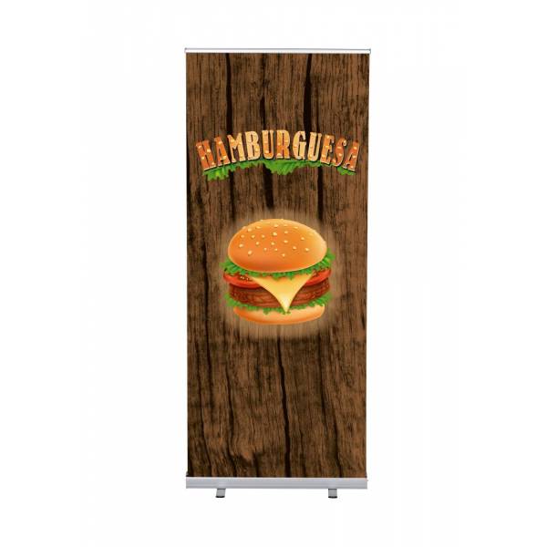 Roll-Banner Budget 85 Complete Set Hamburger Spanish