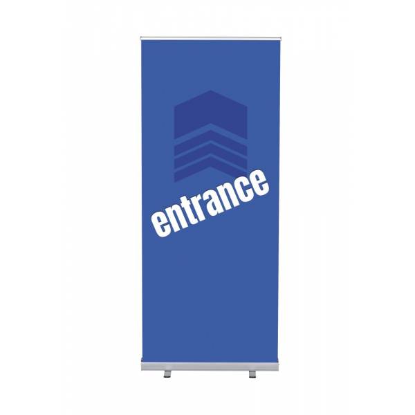 Roll-Banner Budget 85 Complete Set Entrance Blue English