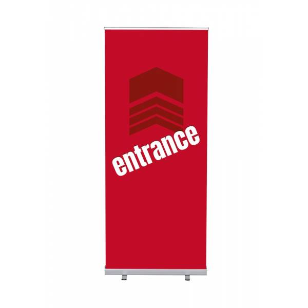 Roll-Banner Budget 85 Complete Set Entrance Red English