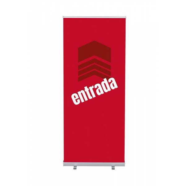 Roll-Banner Budget 85 Complete Set Entrance Red Spanish