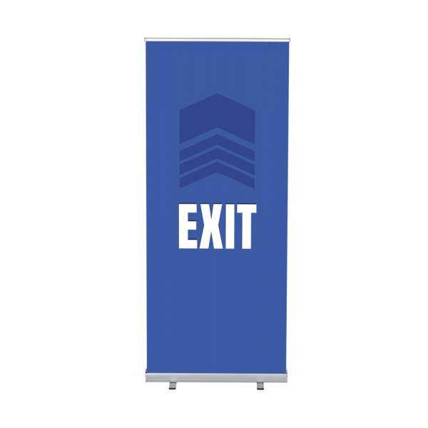 Roll-Banner Budget 85 Complete Set Exit Blue English