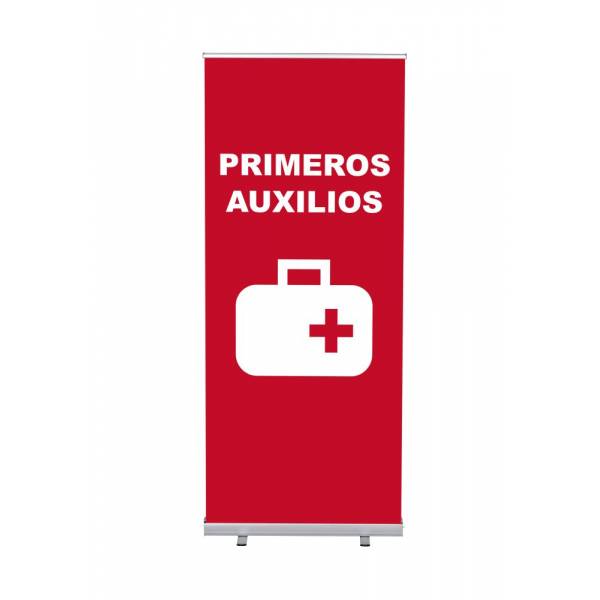 Roll-Banner Budget 85 Complete Set First Aid Spanish