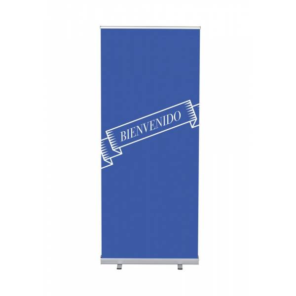 Roll-Banner Budget 85 Complete Set Welcome Blue Spanish
