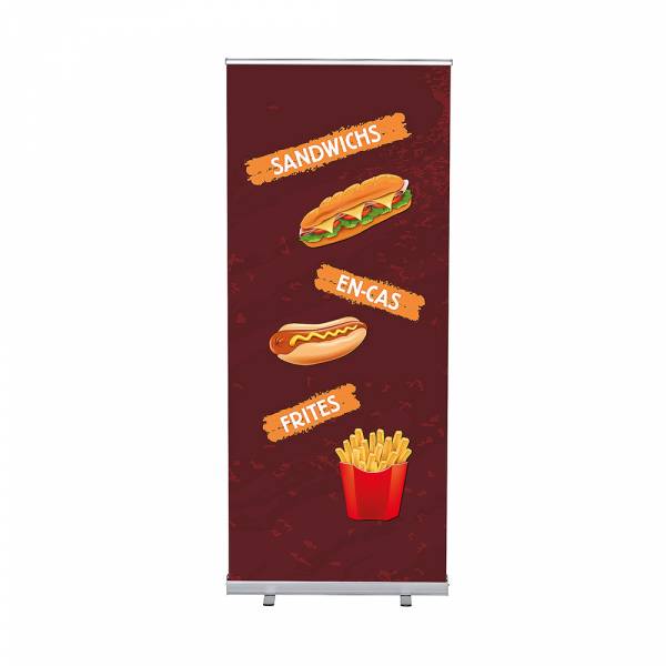 Roll-Banner Budget 85 Complete Set Snacks French