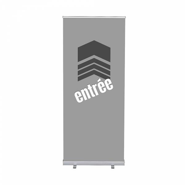 Roll-Banner Budget 85 Complete Set Entrance Grey French