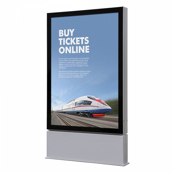 Double sided LED Outdoor Premium Poster Case, IP56 Certification