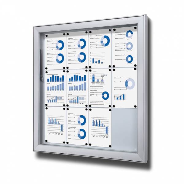 Premium Outdoor Noticeboard (12xA4)