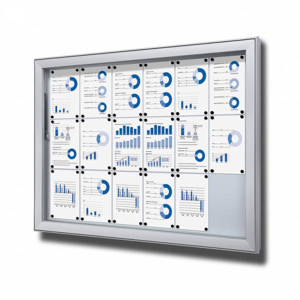 Premium Outdoor Noticeboard (18xA4)