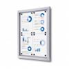Lockable Noticeboard with Safety Corners - 24