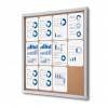 Lockable Noticeboard with Safety Corners - 29