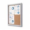 Lockable Noticeboard with Safety Corners - 30