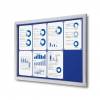 Lockable Noticeboard with Safety Corners - 8