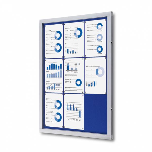 Lockable Noticeboard with Safety Corners