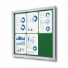 Lockable Noticeboard with Safety Corners - 11