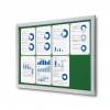 Lockable Noticeboard with Safety Corners - 12