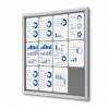 Lockable Noticeboard with Safety Corners - 13