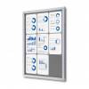 Lockable Noticeboard with Safety Corners - 17