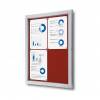 Lockable Noticeboard with Safety Corners - 19