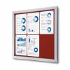 Lockable Noticeboard with Safety Corners - 19