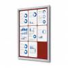 Lockable Noticeboard with Safety Corners - 21