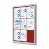 Lockable Noticeboard with Safety Corners - 22