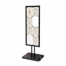 Outdoor Menu Frame Stand Black