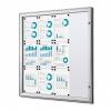 Fire-proof Noticeboard Indoor / Outdoor (3xA4) - 2