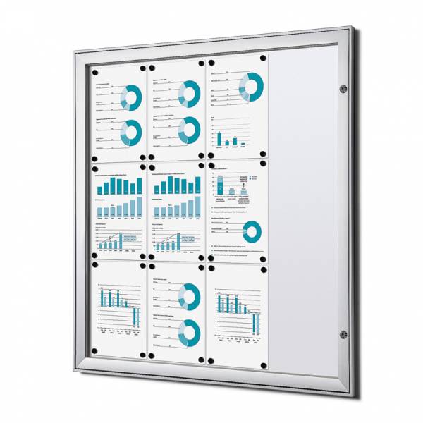 Fire-proof Noticeboard Indoor / Outdoor (12xA4)