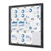 Black Noticeboard Indoor / Outdoor (6xA4) - 3