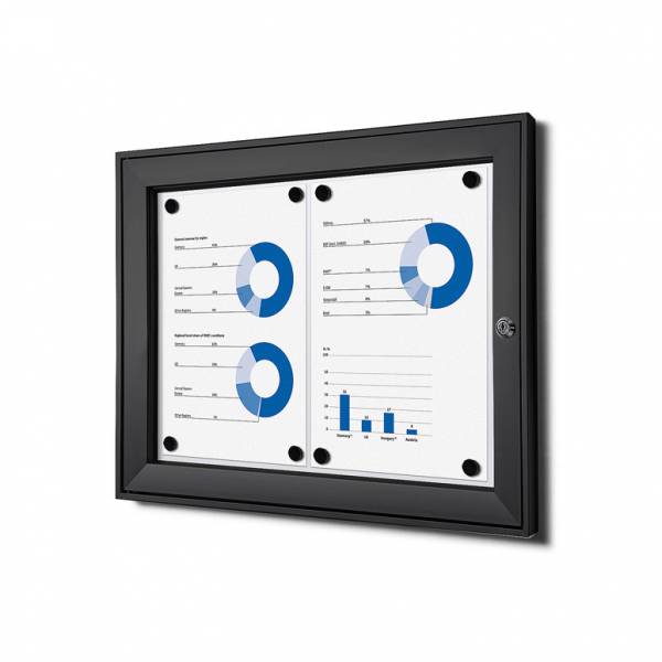 Black Noticeboard Indoor / Outdoor (2xA4)