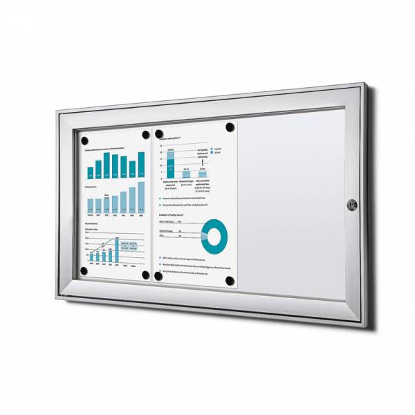 Fire-proof Noticeboard Indoor / Outdoor (3xA4)