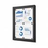 Black Noticeboard Indoor / Outdoor (2xA4) - 16