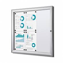 Fire-proof Noticeboard Indoor / Outdoor (6xA4)