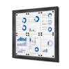 Black Noticeboard Indoor / Outdoor (8xA4) - 18