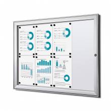 Fire-proof Noticeboard Indoor / Outdoor (8xA4)