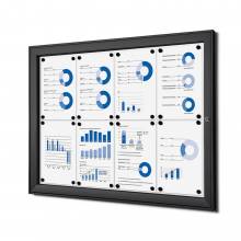 Black Noticeboard Indoor / Outdoor (8xA4)