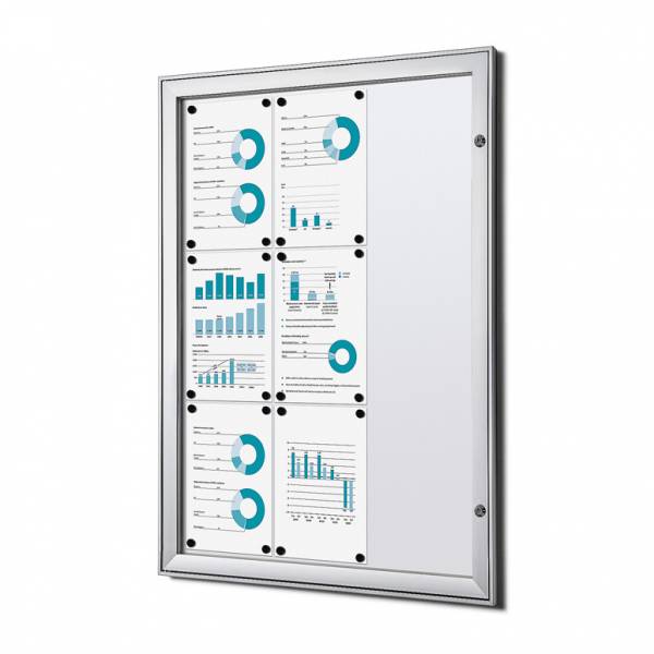 Fire-proof Noticeboard Indoor / Outdoor (9xA4)