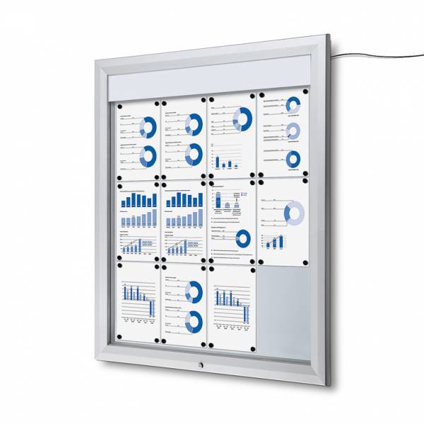 Outdoor Noticeboard LED  (12xA4)