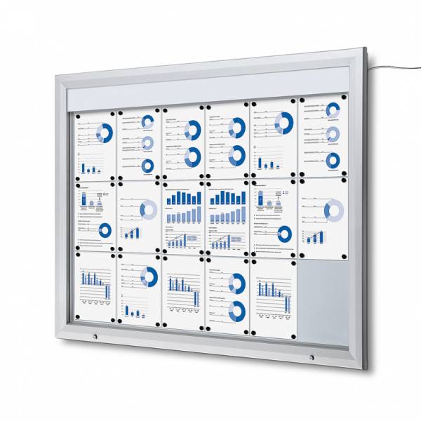 Outdoor Noticeboard LED  (18xA4)