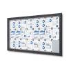 Outdoor Noticeboard  - Black (15xA4) - 16