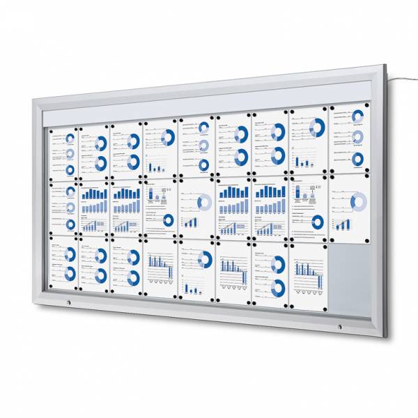 Outdoor Noticeboard LED  (27xA4)