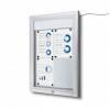 Outdoor LED Illuminated Noticeboard Dry Wipe, IP56 Certified - 1