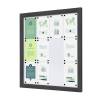 Outdoor Lockable Showcase Slim 6 x A4 Anthracite - 1