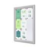 Outdoor Lockable Showcase Slim 15 x A4 Antracite - 13