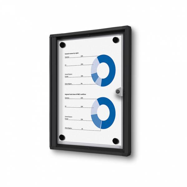 Noticeboard Economy Black (1xA4)