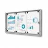 Indoor Lockable Economy Noticeboard - 11