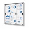 Indoor Lockable Economy Noticeboard - 19