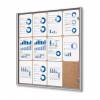 Indoor Lockable Economy Noticeboard - 26