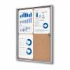 Indoor Lockable Economy Noticeboard - 1