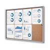 Indoor Lockable Economy Noticeboard - 28